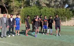 Embedded thumbnail for قسم النشاطات الطلابية يفتتح بطولة الجامعة بخماسي كرة القدم برعاية رئيس الجامعة الدكتور حميد النجدي